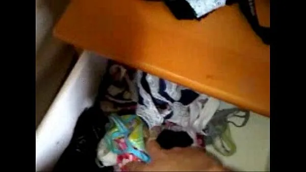 XXX sisters thong collection and dirty thongs/clothes klip Video