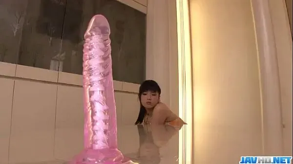 XXX Impressive toy porn with hairy Asian milf Satomi Ichihara posnetki Videoposnetki