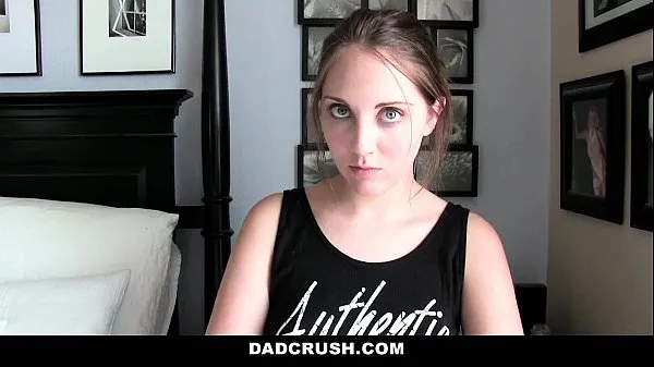 XXX DadCrush- Caught and Punished StepDaughter (Nickey Huntsman) For Sneaking clips Videos
