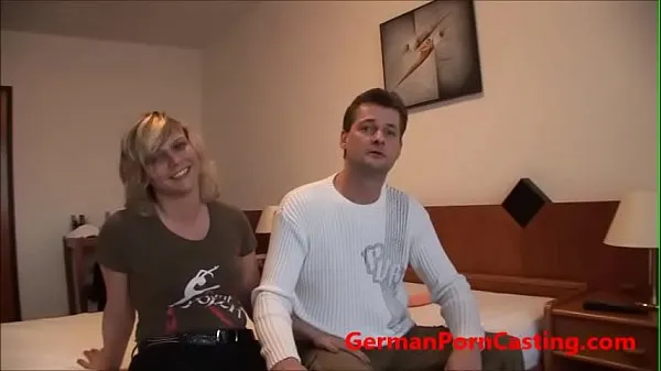 XXX German Amateur Gets Fucked During Porn Casting klipp Videoer