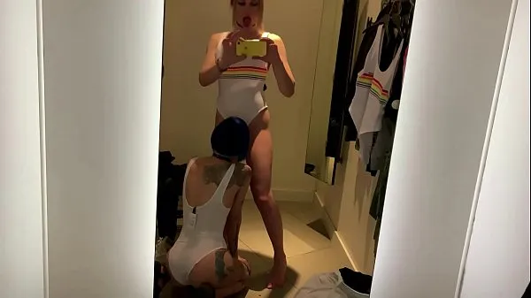 XXX sucked off a translady in a dress room clips Videos