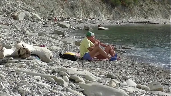 XXX Travel blogger met a nudist girl. Public blowjob on the beach in Bulgaria. RoleplaysCouples clips Videos