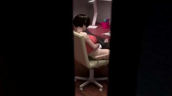 XXX 3D Hentai | caught masturbating and fucked clips Videos