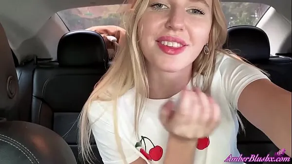 XXX Cheerful Babe With Juicy Booty Masturbate Pussy and Cum In the Car By The River clips Videos