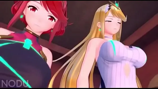 XXX This is how they got into smash Pyra and Mythra کلپس ویڈیوز
