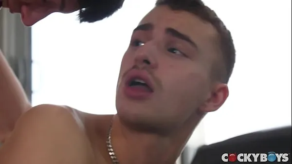 XXX Edward Terrant uses his big cock to break in Ryan Jacobs clips Videos