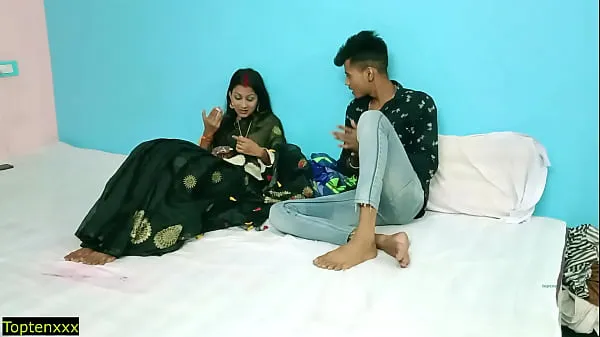 XXX 18 teen wife cheating sex going viral! latest Hindi sex klipp Videor