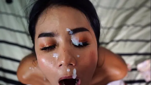 XXX Thai Girls Best Facial Compilation clip Video