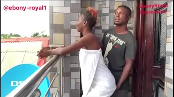 XXX Lagos big boy fuck her step sister at the balcony full video on Red klipov Videá
