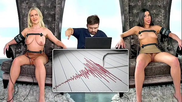 XXX Milf Vs. Teen Pornstar Lie Detector Test clips Video's