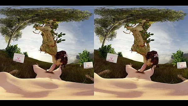 XXX VReal 18K Poison Ivy Spinning Blowjob - CGI klip videoer